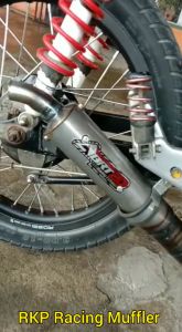 Knalpot motor ABRT 20 telo cobra plat for Yamaha RX-King / RX King