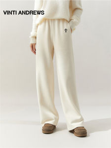 Soft & Fleece Knit Wide Leg Pants