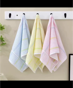 Soft and absorbent towels Dries quickly ideal for daily use excellenct choice for kitchen and bathroom perfect size for kitchen versatile towels for various purposes easy to clean and maintain beautiful design great value for money with 12pcs set