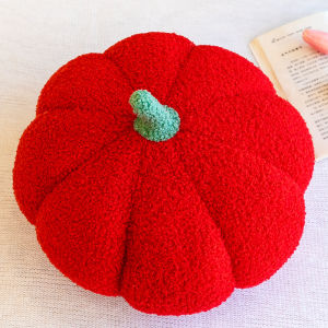 GUAIBUDIAN | Trendy Pumpkin-shaped Plush Pillow Soft Cushion Large