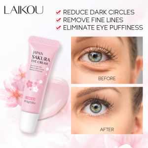 LAIKOU Kem Mắt Sakura Chống Nhăn Chống Lão Hóa Loại Bỏ Bọng Mắt Tối Chống Bọng Mắt