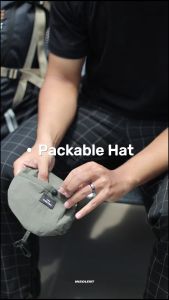 Insolent - Topi Bucket Rimba Waterproof Packable Hat Buat ke gunung muncak camping berburu