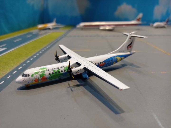 โมเดลเครื่องบิน JC Wings 1:200 Bangkok Airways ATR-72-500 HS-PGA |  Lazada.co.th