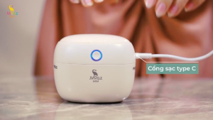 Hộp Tiệt Trùng UVC Mini Moaz BéBé MB-045 Tiệt Trùng Ti Giả Di Động Mang Du Lịch Bảo Hành 12 tháng