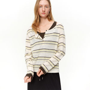DUSHU | Casual Striped Tank Top Set