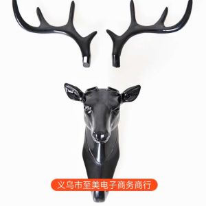 ที่แขวนของติดผนัง ตะขอแขวนของ ที่แขวนเครื่องประดับ ที่แขวนกุญแจ แขวนของอเนกประสงค์ รูปทรงหัวกวาง