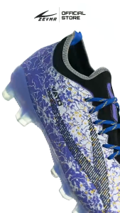 Zevma Sepatu Bola Vato Elite - 1 Soft Blue Taro White IC