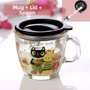 Cute Glass Tumbler with Handle