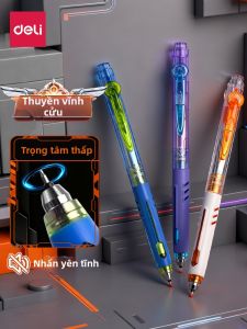 deli | Bút Chấm Nước Hình Lục Giác Dùng Cho Chuẩn Bị Thi Khô Nhanh Ít Tiếng Ồn Mực Dựa Trên Chất Lỏng Đỉnh Viết ST 0.5mm