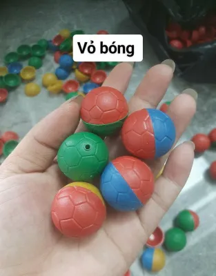 combo 100 vỏ banh nhựa size 38mm hàng(có lỗ)