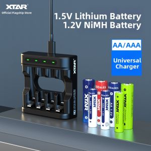 XTAR | Multi-battery Charger for AA AAA 1.5V Lithium NiMH Batteries