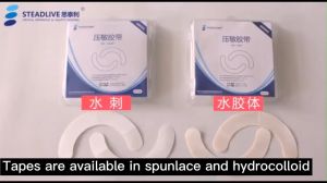 Ostomy Care Fixation Tape Spunlace Tape Hydrocolloid Tape For Fixing Colostomy Bag