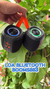 ( MỚI BÁN - SALE 50% ) Loa Bluetooth BOOMS885 & BOOMS883 Âm Thanh Mạnh Bass Căng Pin Lâu Thiết Kế Nhỏ Gọn