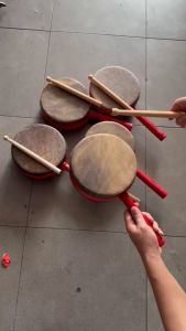 Trống khẩu hát chèo bán trống khẩu có tay cầm