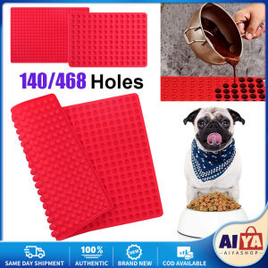 ★Same Day Shipping★ 468Holes Chocolate Mould Reusable Semicircular Cake Pet Treats Mold Silicone Grill Mat Jelly Candy Cookies Ganache Caramel Tools LZC-Baking-Mat