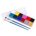 12 Warna face painting body painting make up cat wajah. bahan bagus. 