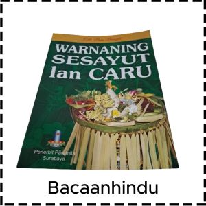 Buku Warnaning Sesayut Lan Caru Agama Hindu IB Putu Bangli
