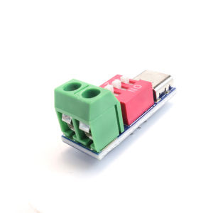 Mô-đun Kích Hoạt PD Type-C Bộ Kiểm Tra Sạc Nhanh 5-20V Có Thể Điều Chỉnh USB-C Máy Dò Nguồn Điện Vôn Kế Cho Power Bank 100W PD3.0 QC4+