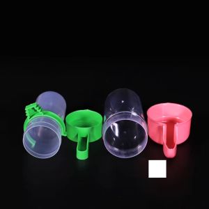 ที่ใส่อาหารนก ที่ให้น้ำนกอัตโนมัติ หลอดน้ำหลอดอาหารแบบล็อคกรง สำหรับนก หนู กระรอก และสัตว์ขนาดเล็ก