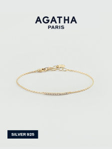 AGATHA | Elegant Rhinestone Link Bracelet