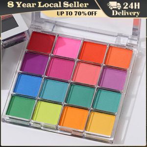 ❤️【Same Day Delivery】 16 Colors Eye Shadow Palette Colorful Artist Shimmer Glitter Matte Long Lasting Waterproof Fine Texture Bright Color Eye Shadow
