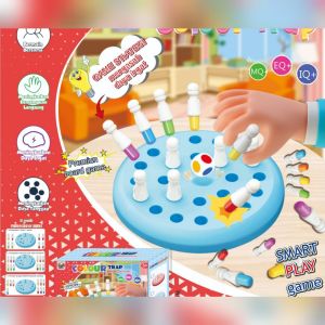 Mainan edukasi anak memory game melatih ingatan chess game color trap