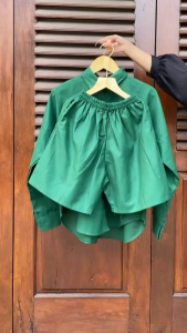 Oneset terbaru / Kimora set / Bahan Linen / Satu set ootd / Kemeja set / Celana pendek / Ld jumbo / Bahan super nyaman / Oneset ootd / Oneset santai / Daily wear / Oneset linenOneset terbaru / Kimora set / Bahan Linen / Satu set ootd / Kemeja set / Celana