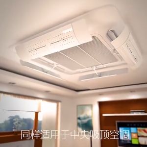 Air Conditioner Windshield Ceiling Wind Deflactor Central Air Conditioner Wind Board Air Outlet Windshield Baffle Cold & Warm Air Anti-Direct Blowing Office Universal Wind Deflector A4 Air Conditioner Windshield Ceiling