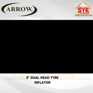 SYK Arrow 9 Inch AIGH AIGF2 Air Chuck Dual Head Tyre Inflator Nozzle Tire Air Pump Mata Kepala Pam Angin