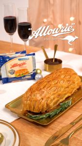 Allowrie Cheese อลาวรี่เชดด้าชีสแผ่น 6 สไลซ์ IWS 100 กรัม