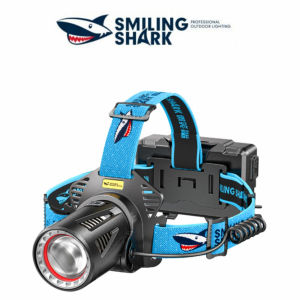 SmilingShark TD2002 LED Headlamp Super Bright Headlight Flashlight Head Torch P100 USB Rechargeable High Power Zoomable Waterproof Outdoor Smiling Shark Td2002 Smiling Shark Td 2002 - Lazada