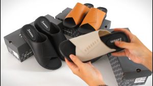 Zeintin - Sandal Wanita Zeintin/Fashion Wanita/Sendal Wedges Wanita Bahan Kulit Sintetis Selop Wanita HP