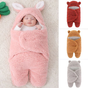 Newborn Baby Blankets 0-5month Baby Sleep Sack Swaddle Receiving Blanket Swaddling Wrap Infant Cotton Kick-Proof Sleeping Bag