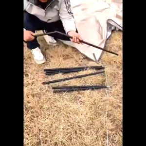 Ultra-Durable Waterproof Canvas Tent Canopy - UV Protection Outdoor Sun Shelter for Camping and Beach