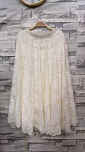 WANITA LACE SKIRT - Rok Brukat/Rok Kondangan/Skirt Brukat/Rok Wanita/Rok Pesta/Pinggang longgar