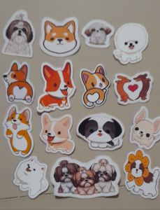 Cute Dog Sticker | Waterproof | Cute Sticker | Tumbler Sticker | Vinyl souvenir