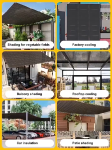 【BUY 1 TAKE 】Smart Weather Net Outdoor garden net weather net outdoor plants UV protection sunshade net greenhouse sunshade net sunscreen car cover sunshade cloth cover 90% shading rate
