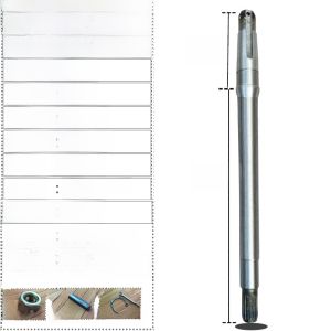 Điện Xe Ba Bánh Trục Sau Nửa Trục 16 Răng 9 Trục Đầu 6205 Mang Hộp Số Trục Truyền Tải Dày Dặn Không Đa Năng