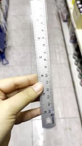 ไม้บรรทัด TOTO โตโต้ 15 ซม. (6 นิ้ว) Ruler Aluminium ฟุตเหล็ก ราคา/อัน | KKNT