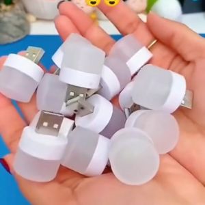 Lampu Kecil LED Usb mini Tidur Baca Belajar Night light Kamar Malam Bulat