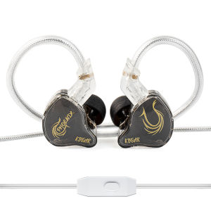 KBEAR In Ear Earphones Phoenix 10mm DD HIFI Sport Bass Earbuds Noise Cancelling Monitor Headphones with Non Replaceable Cable