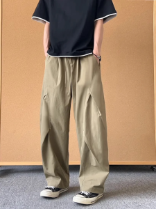 Quần Tây Công Sở Phong Cách Mỹ Cleanfit Cho Nam Mùa Hè Quần Dài Ống Đứng Quần Ống Rộng Quần Ống Thẳng Quần Ống Thẳng