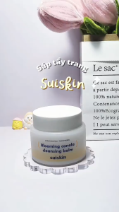 Sáp Tẩy Trang Suiskin Sạch Sâu Loại Bỏ Bã Nhờn Bụi Bẩn Hiệu Qủa Blooming Canola Cleansing Balm Hàn Quốc Hũ 90ml