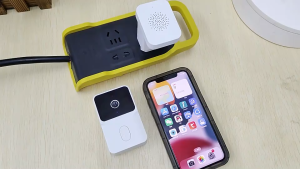 UBIQ Smart WiFi Video Doorbell – Kamera Bel Pintu Pintar Kompatibel Tuya & SmartLife Support Google & Alexa