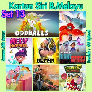 [PENDRIVE MOVIE] KOLEKSI KARTUN BAHASA MELAYU KANAK KANAK SET 13 | SIRI ALIH SUARA | KIDS MALAY DUB SERIES CARTOON COLLECTION