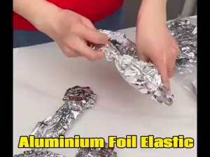 [SG Ready Stock]50PCS Aluminum Foil Food Cover Insulation Cover Elastic Cling Wrap Reusable Food Cover Fresh Keeping