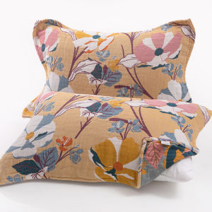 Pure Cotton Pillowcases Anti-Loss Single Person Bedding Couple High End Summer Pillow Towels Nordic Style One Pair Set