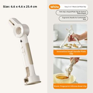 SIVASS | Heat-resistant Effort-saving Non-slip Food-grade Silicone Head Kitchen Clip