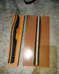 Plastering Trowels PVC Rubber Handle SET Small & Medium / Rodelang PVC