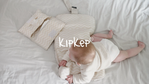 Kipkep Portable Baby Diaper Changing Mat & Pouch | Waterproof Newborn Travel Changing Pad | Foldable Lightweight & Easy to Clean